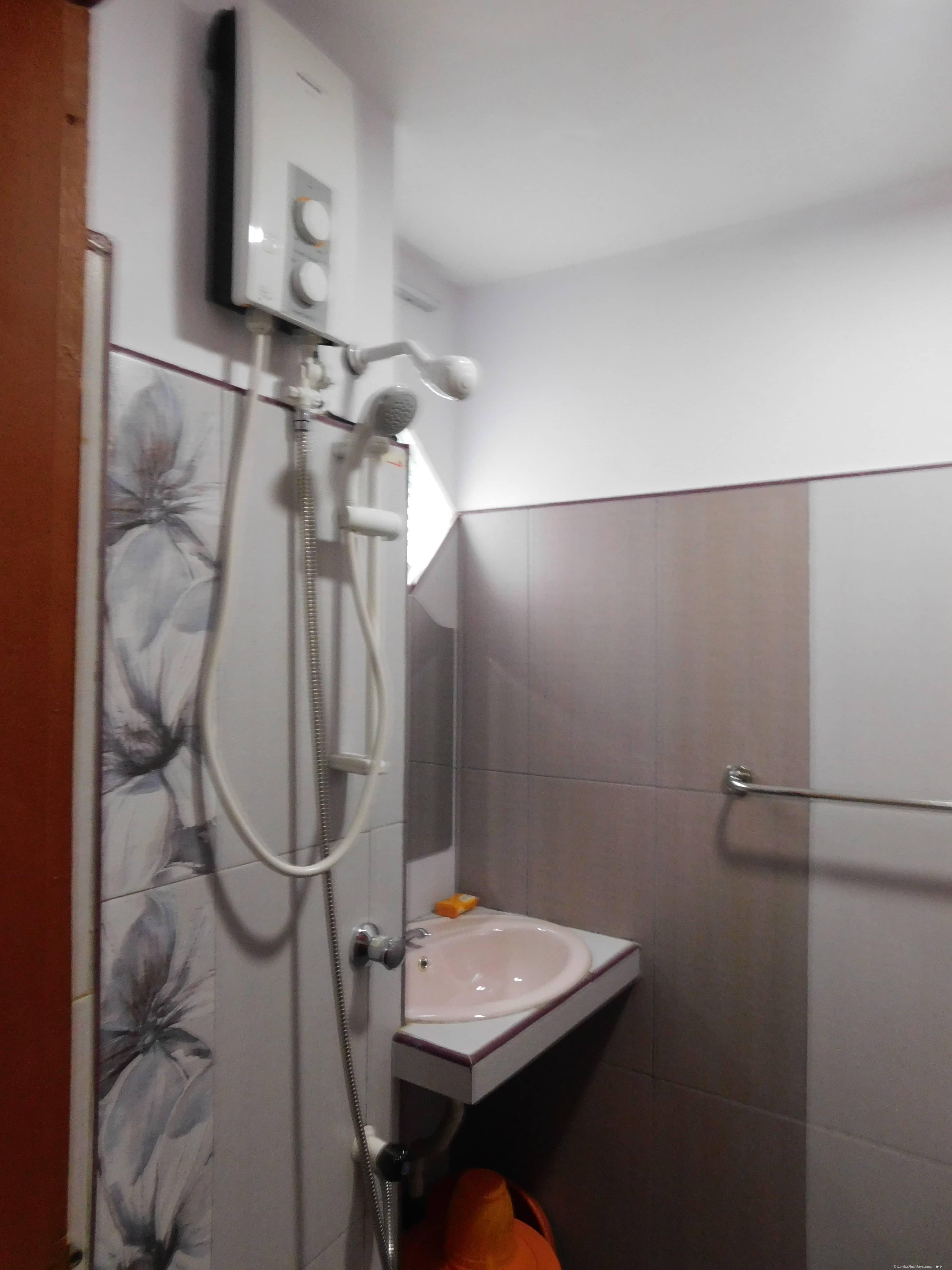BATHROOM WITH  HOT WATER SHOWER